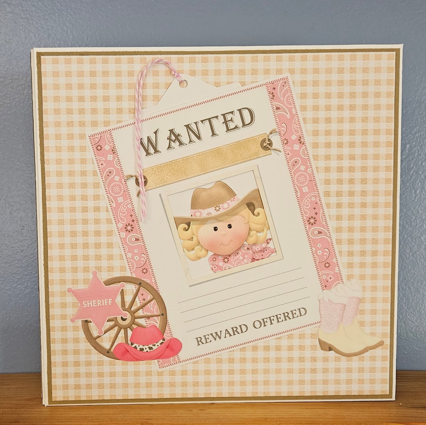 Cowgirl Wanted Photo Album