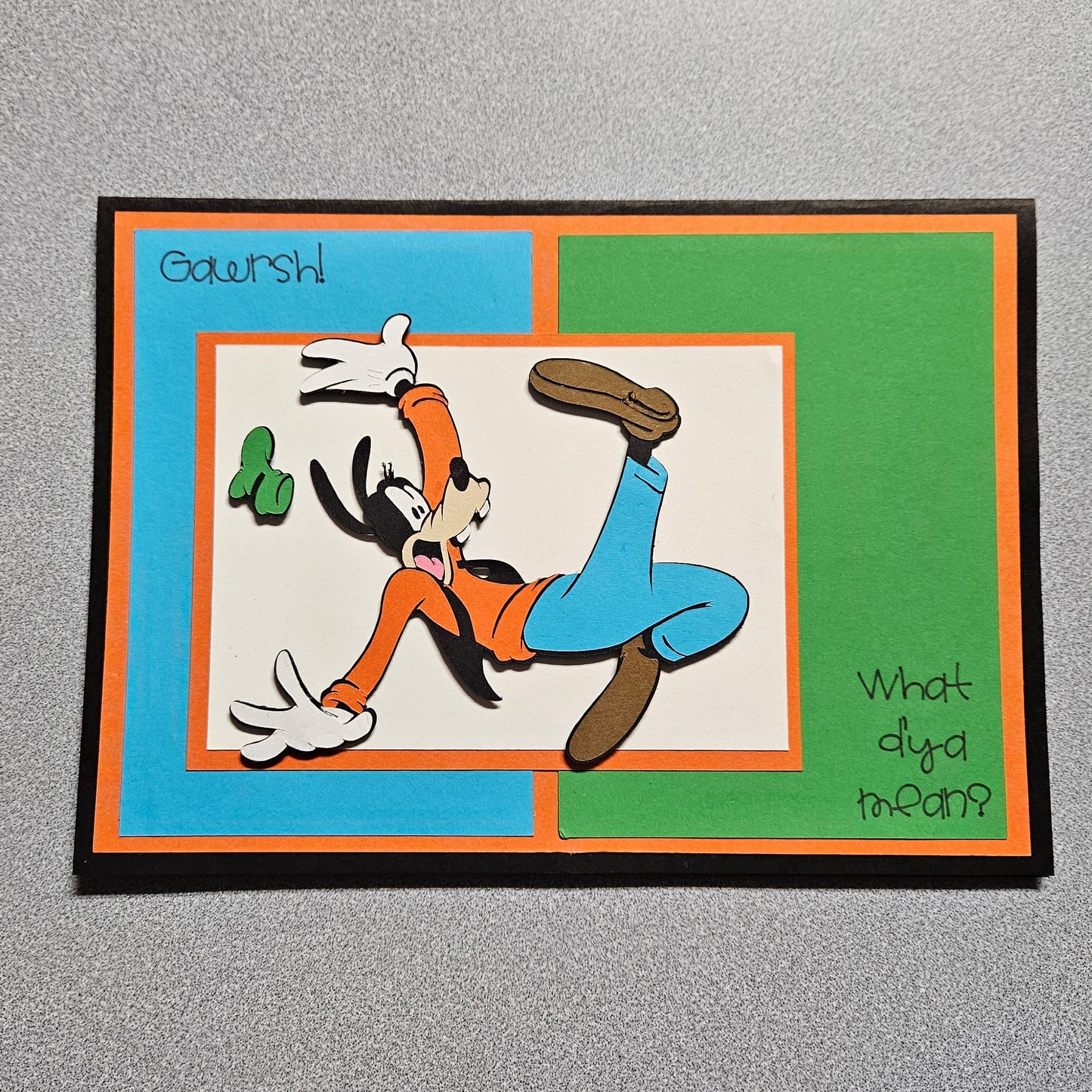 Goofy Birthday Card