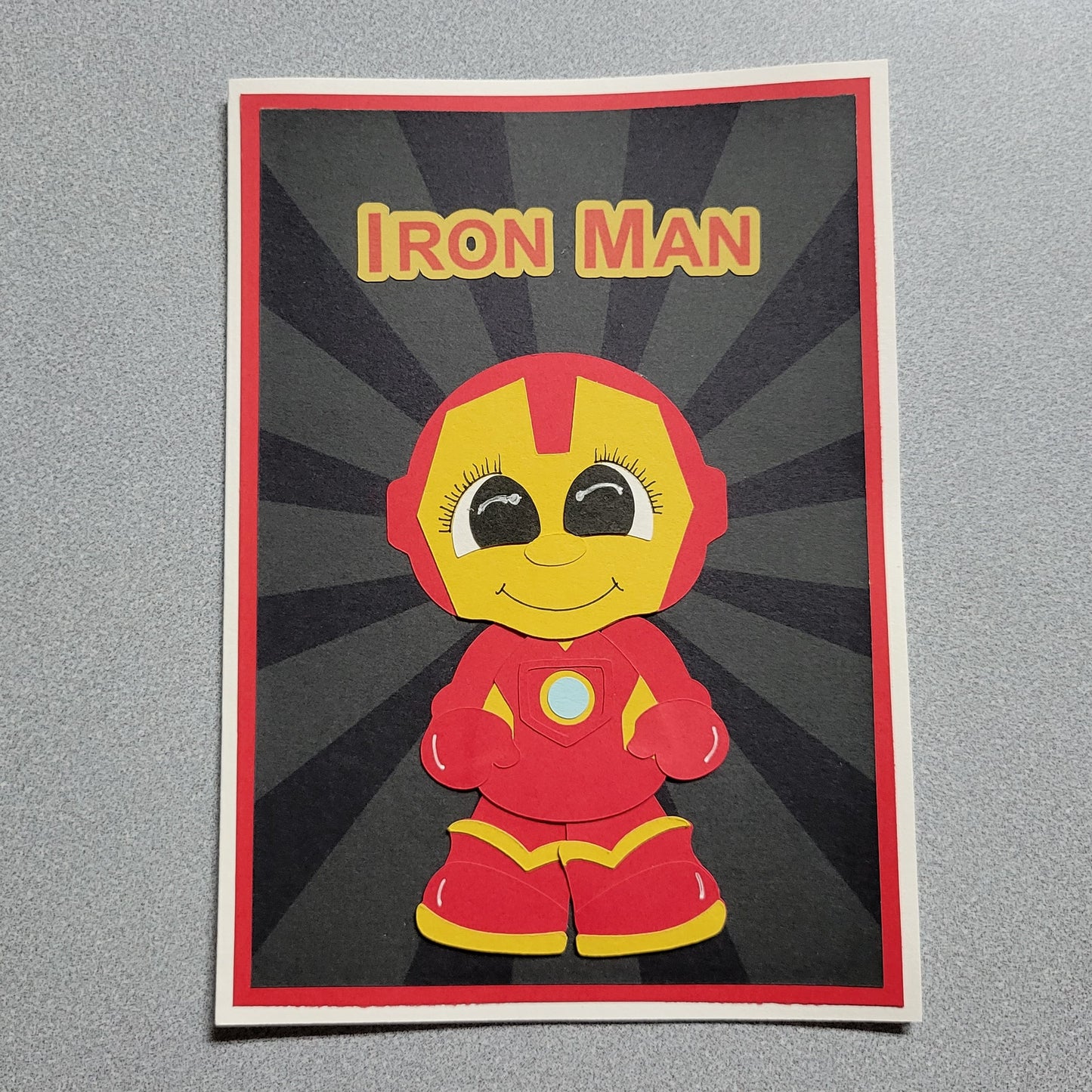 Iron Man Birthday Card