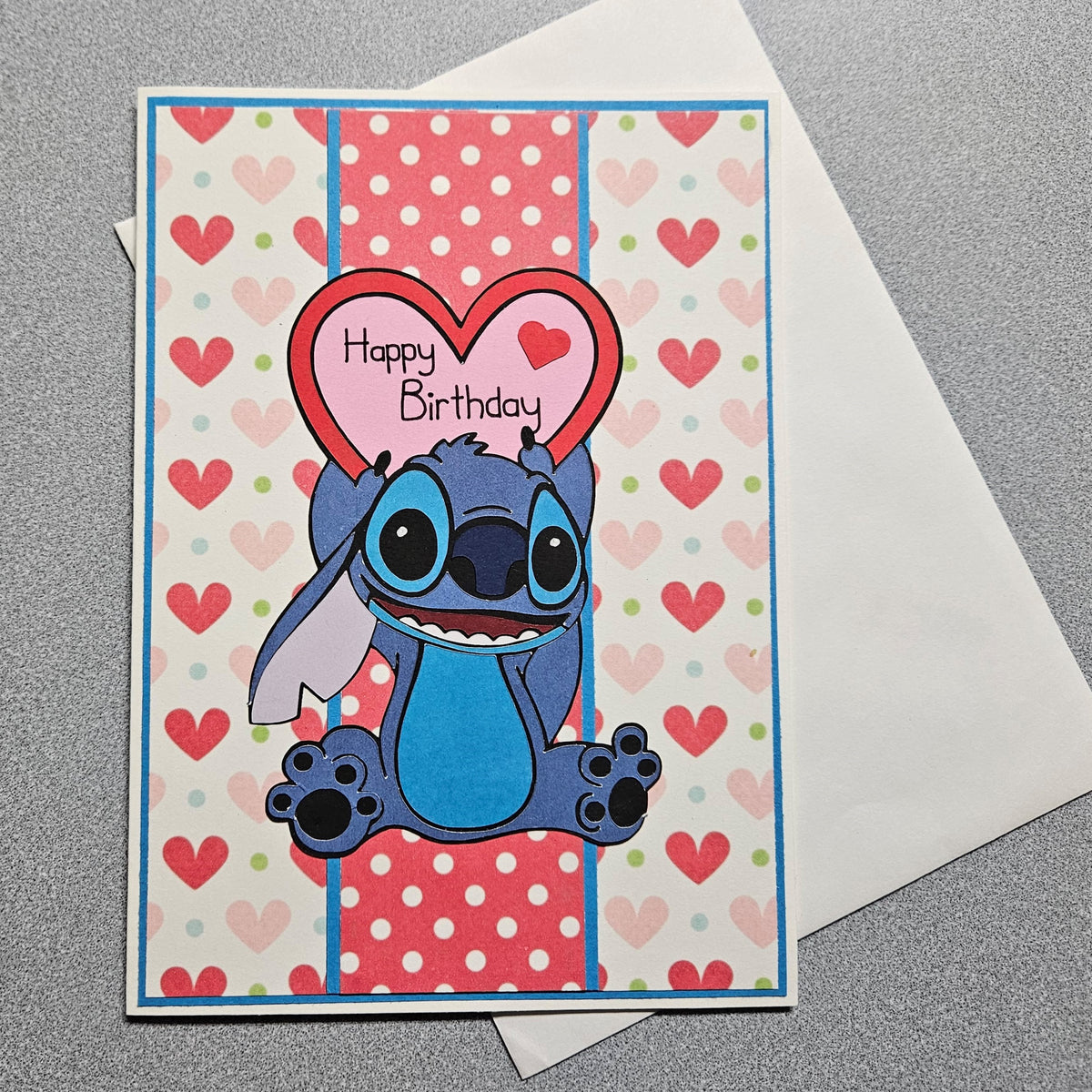 Stitch Birthday Card – Scrap Happy Moms