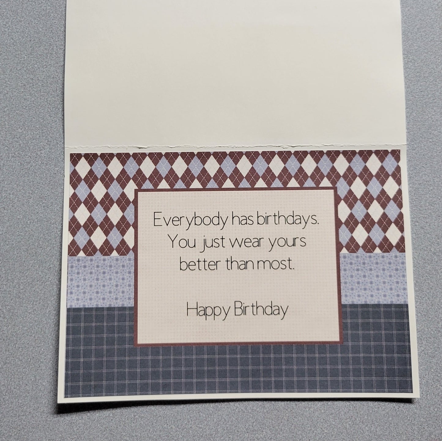 Good Man Birthday Card
