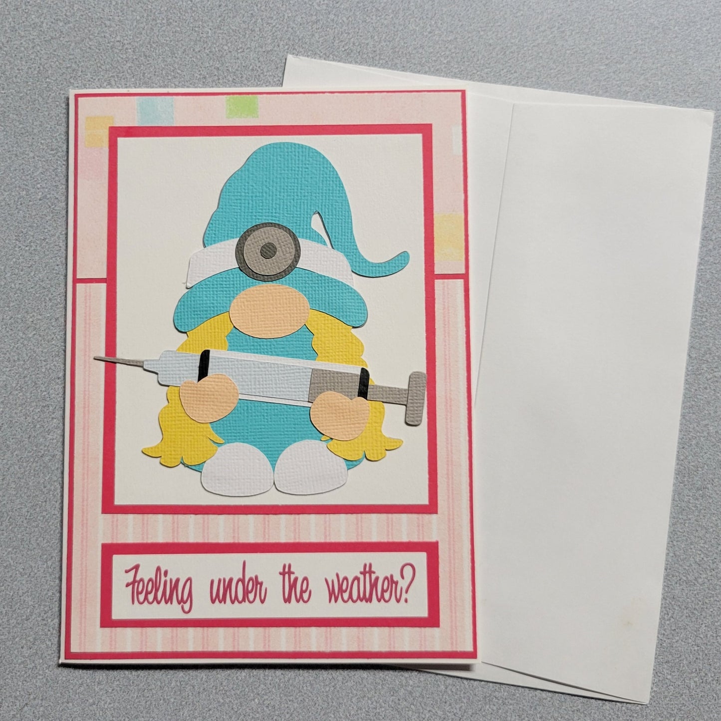 Nurse Gnome Get Well Card