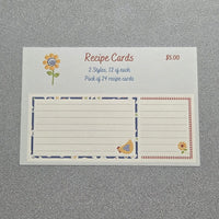 Recipe Cards