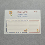 Recipe Cards