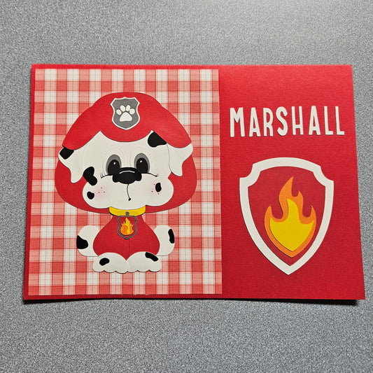 Marshall Birthday Card