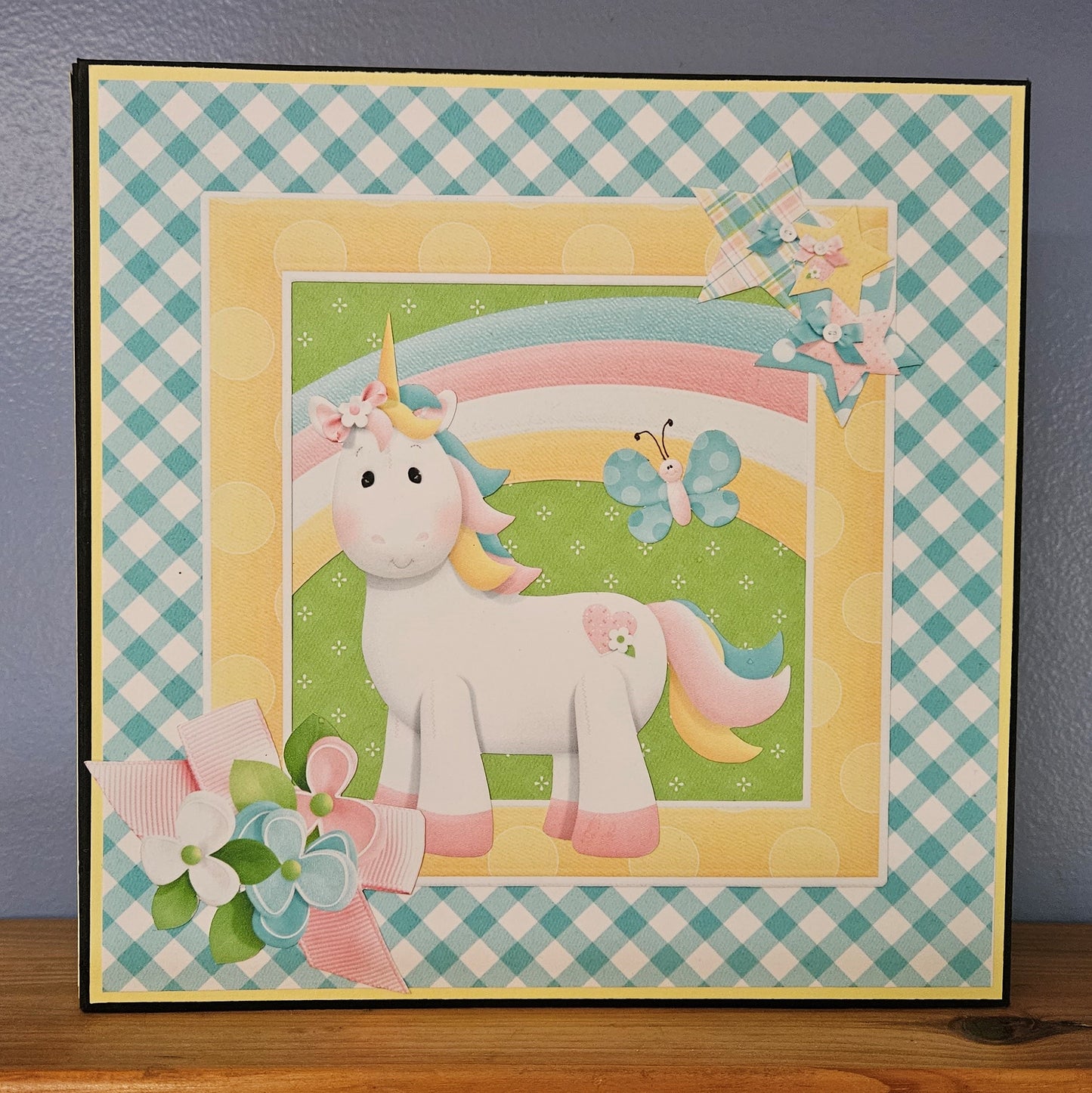 Unicorns & Rainbows Photo Album.