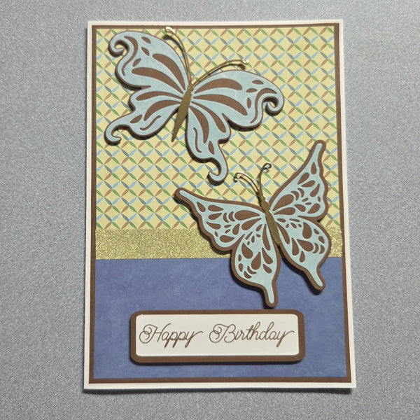 Butterflies Birthday Card