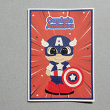 Captain America Birthday Card