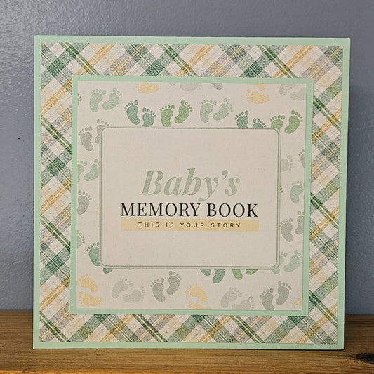 Baby's Memory Book Accordion Album