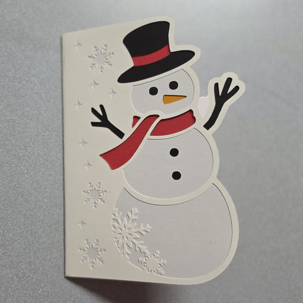 Snowman Christmas Card