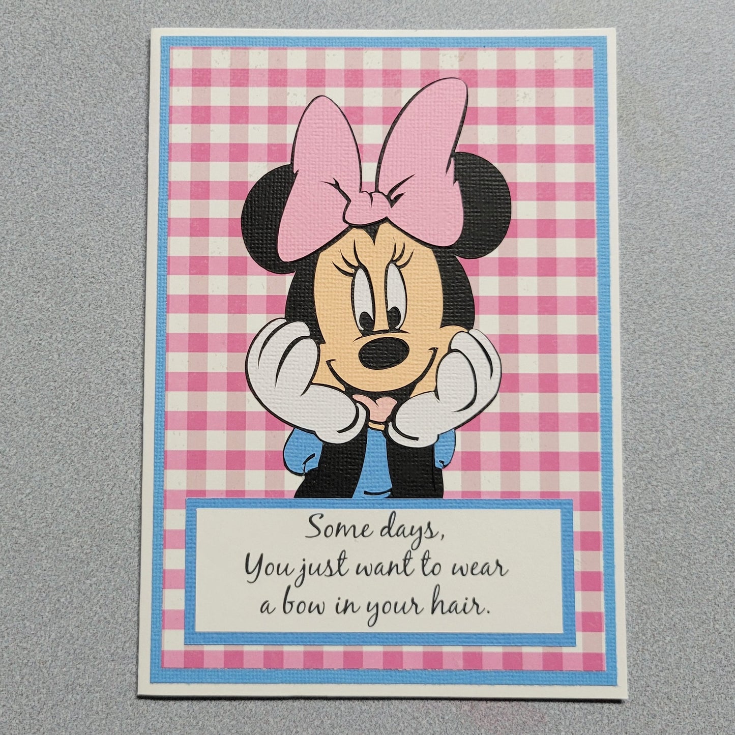 Minnie Birthday Card