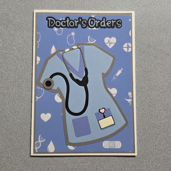 Scrubs Get Well Card