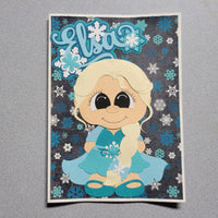 Elsa Birthday Card