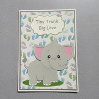 Elephant Baby Card