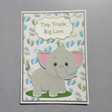 Elephant Baby Card