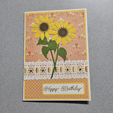 Sunflowers Birthday Card