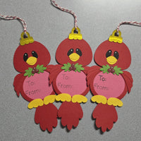Cardinal Gift Tags