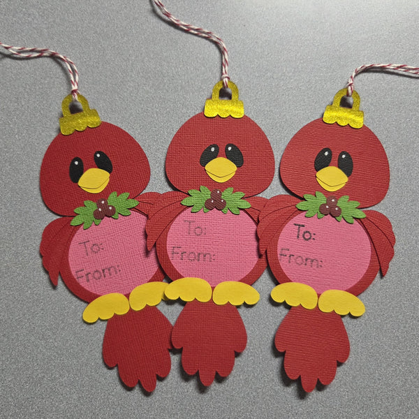 Cardinal Gift Tags