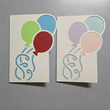Balloons Birthday Card