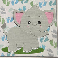 Elephant Baby Card