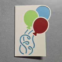 Balloons Birthday Card