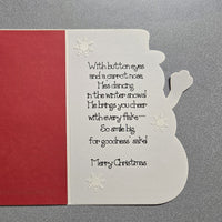 Snowman Christmas Card