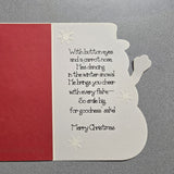Snowman Christmas Card