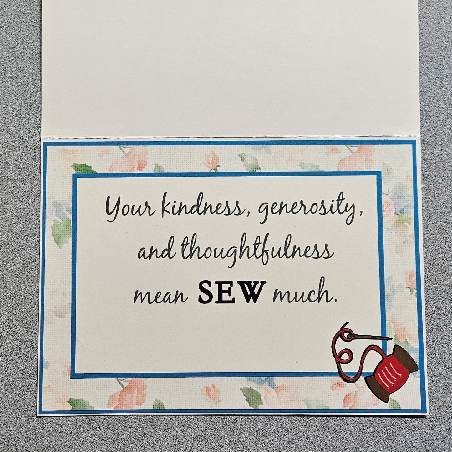Sew Much Thank You Card