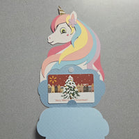 Unicorn Money/Gift Card Holder