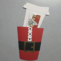 Santa Cup Money/Gift Card Holder