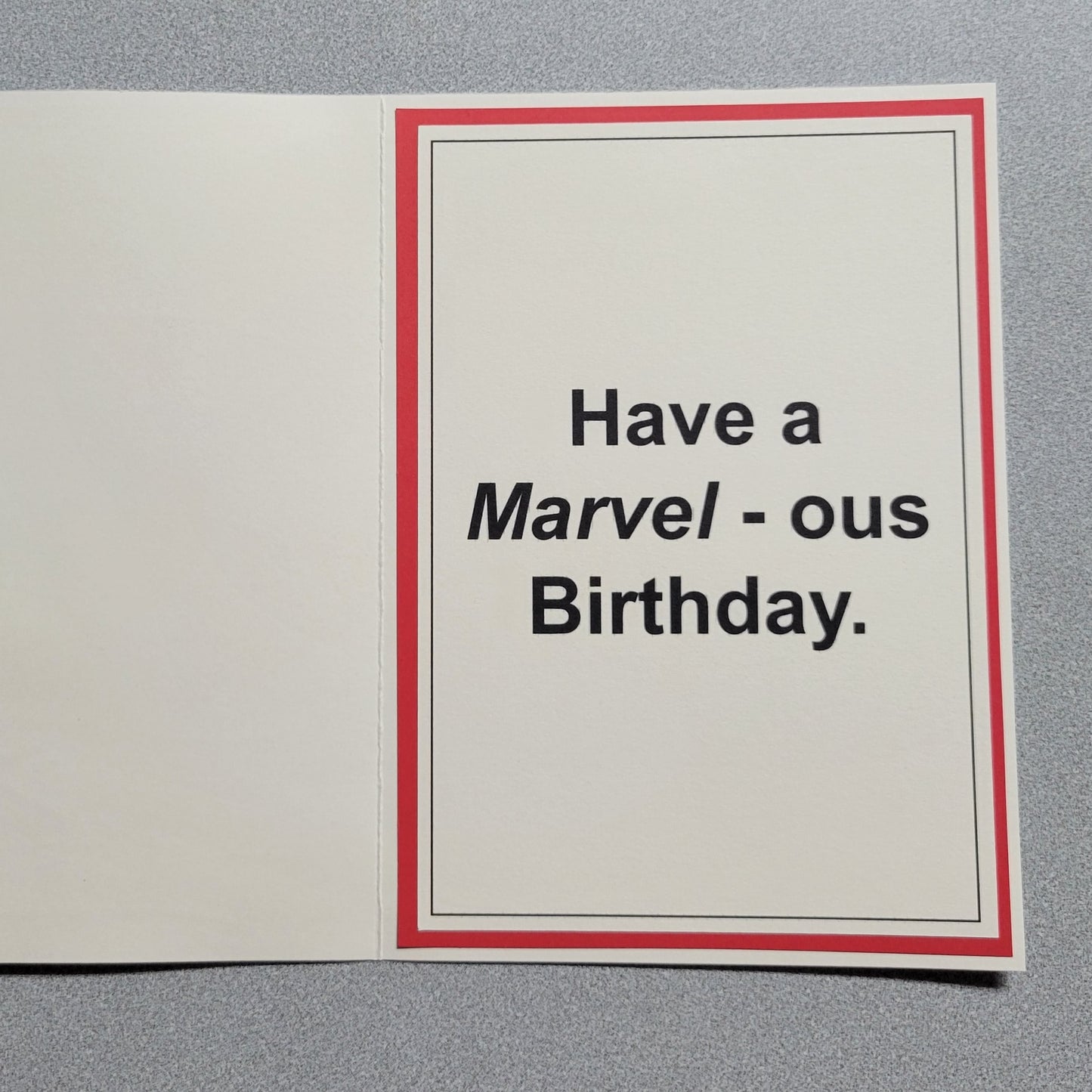 Iron Man Birthday Card