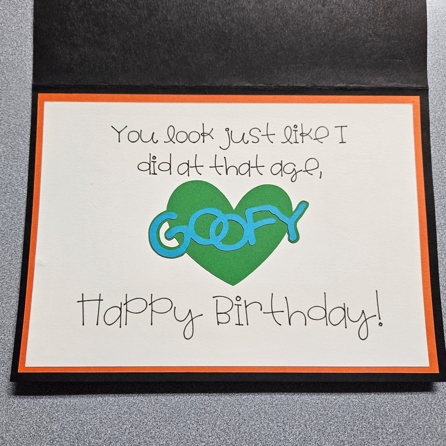 Goofy Birthday Card