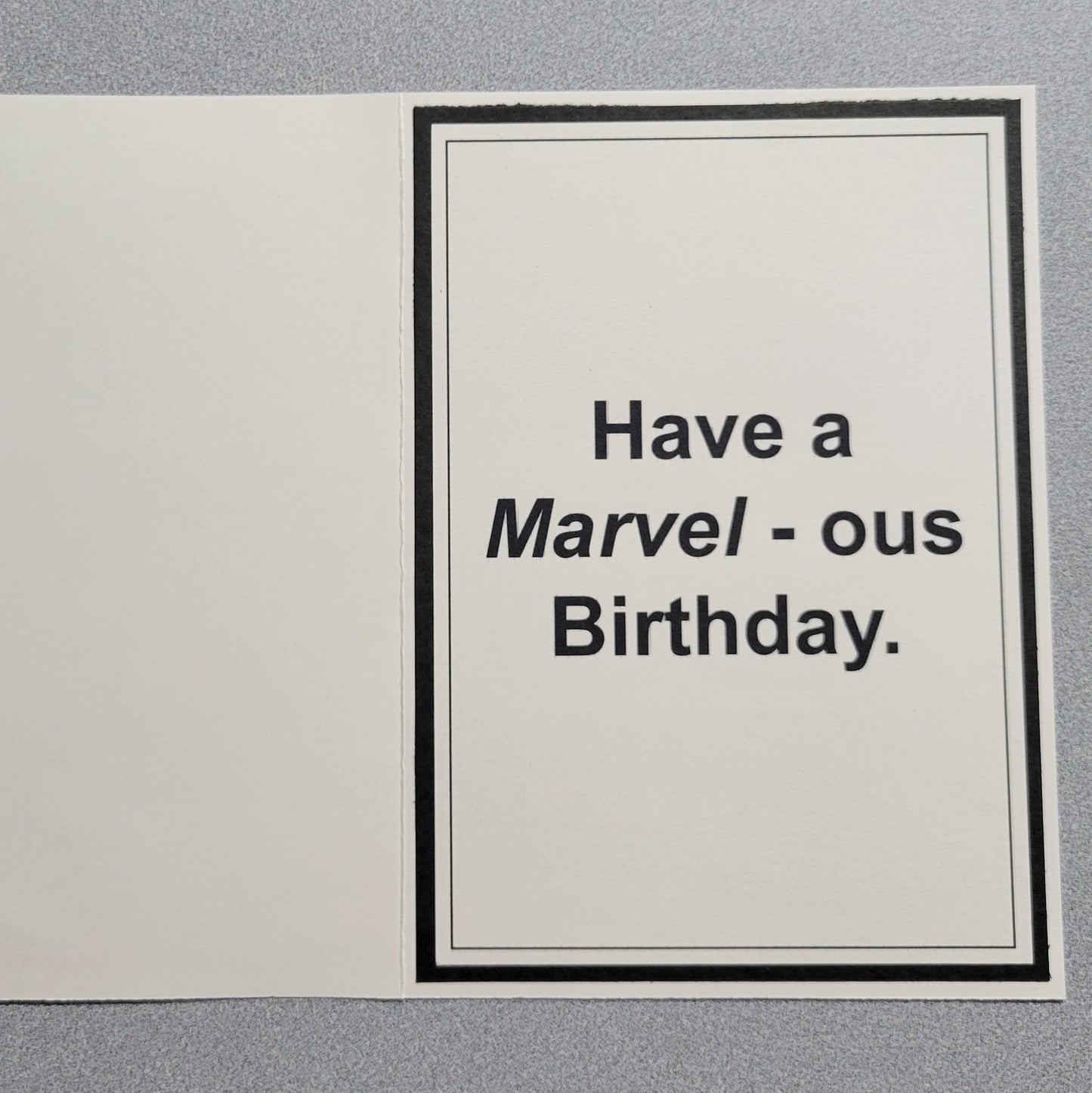 Spiderman Birthday Card