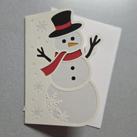 Snowman Christmas Card