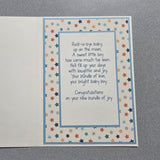 Baby Sleeping on the Moon Baby Card