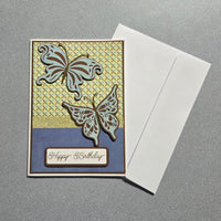 Butterflies Birthday Card
