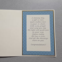 First Holy Communion Card