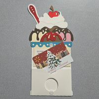 Ice Cream Sundae Money/Gift Card Holder