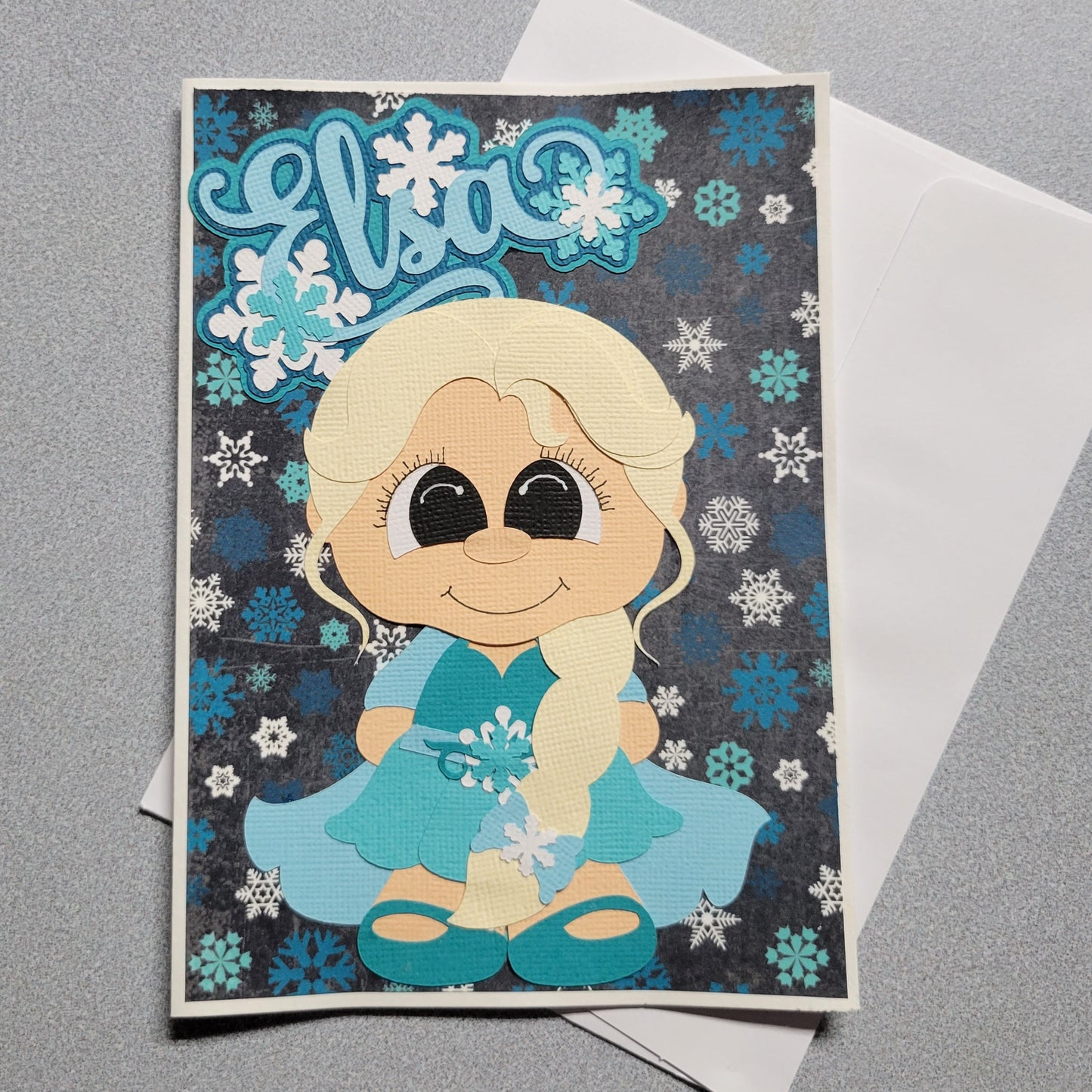Elsa Birthday Card