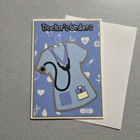 Scrubs Get Well Card