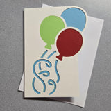 Balloons Birthday Card