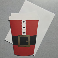 Santa Cup Money/Gift Card Holder