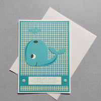 Whale Baby Card