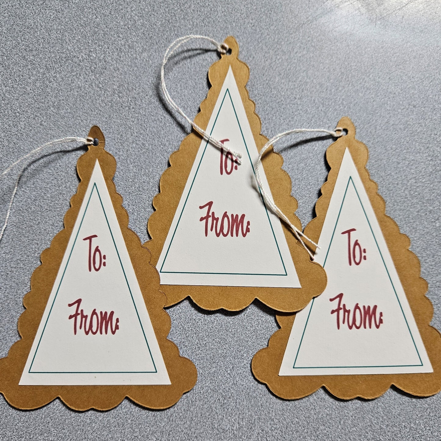 Traditional Tree Gift Tags