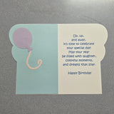Balloons Birthday Card