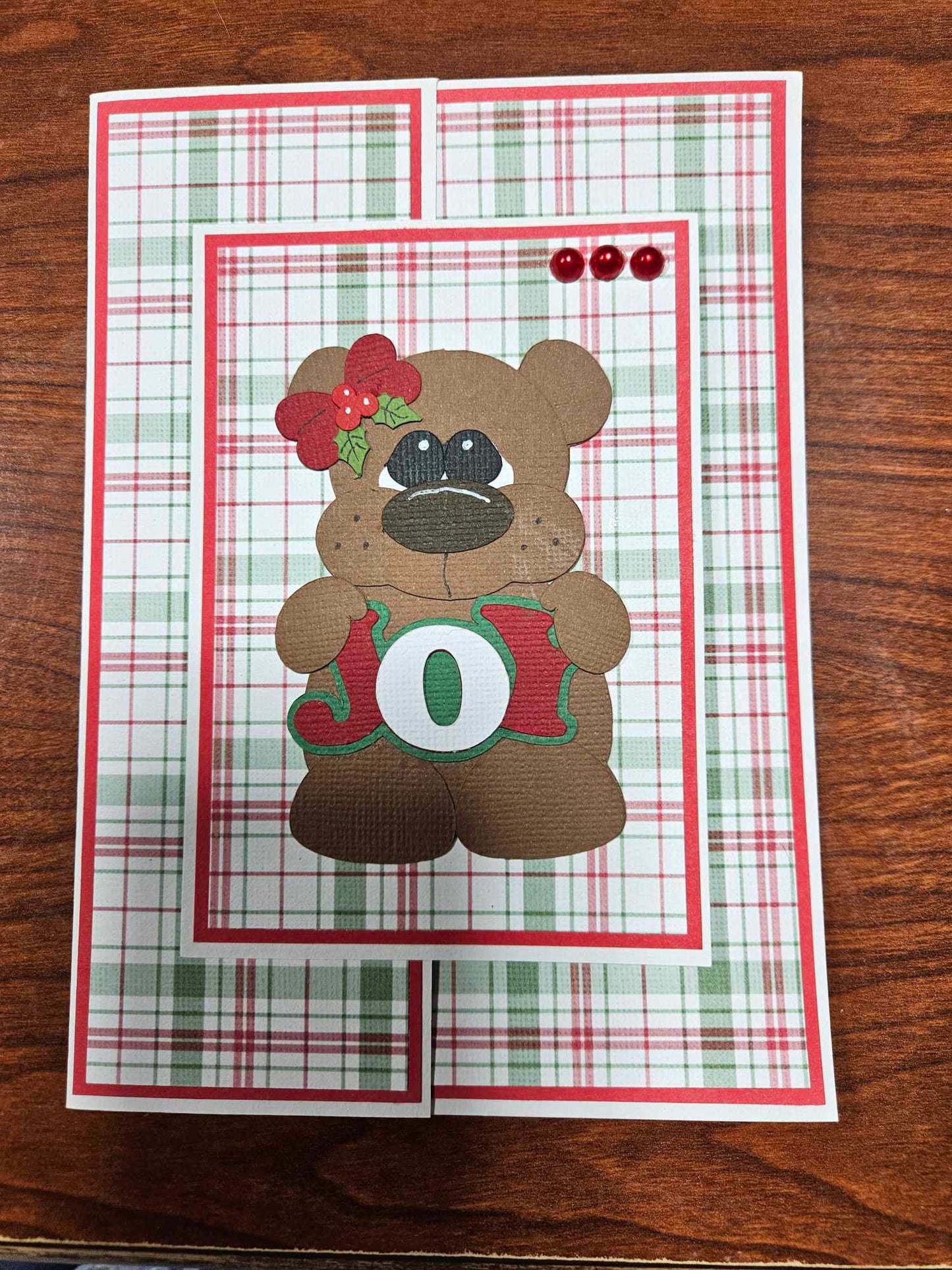 Teddy Bear Christmas Card