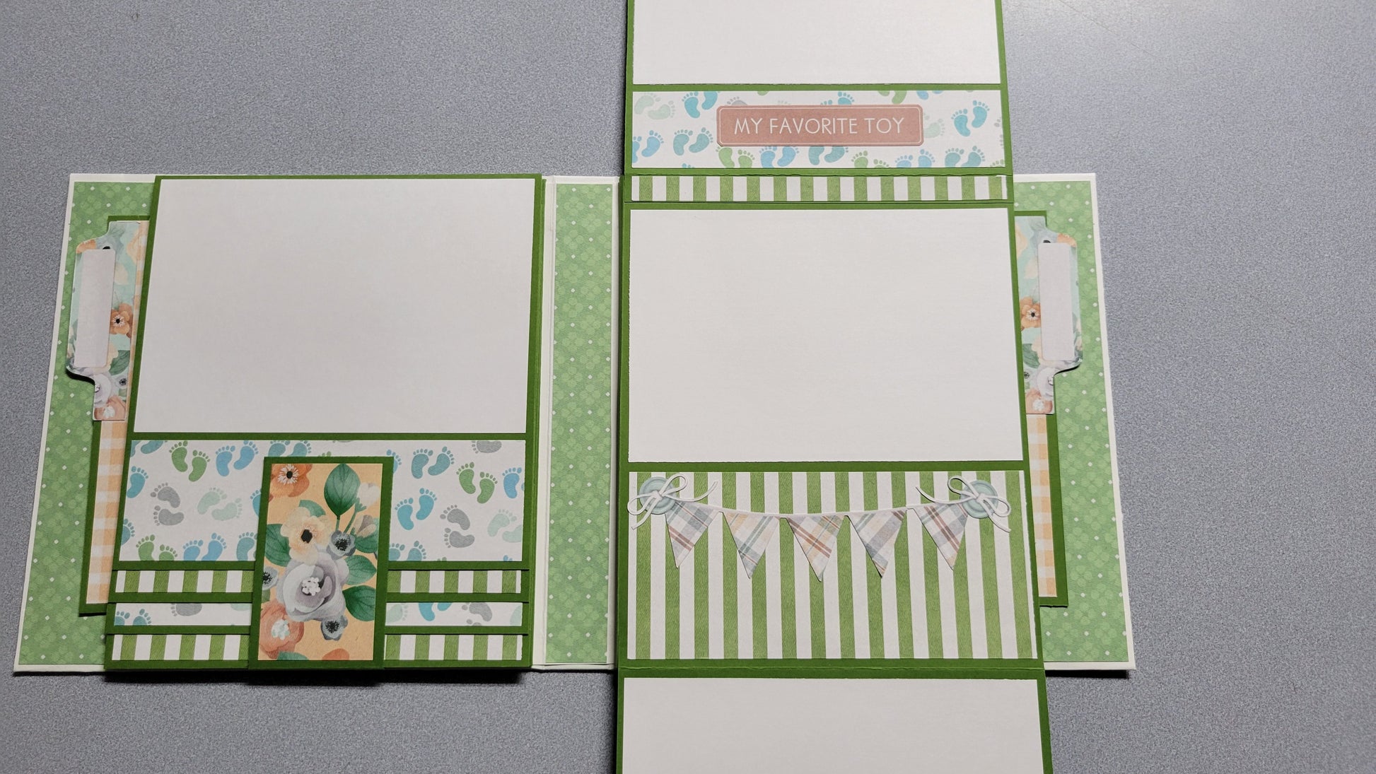 Baby's Memory Book Photo Album.