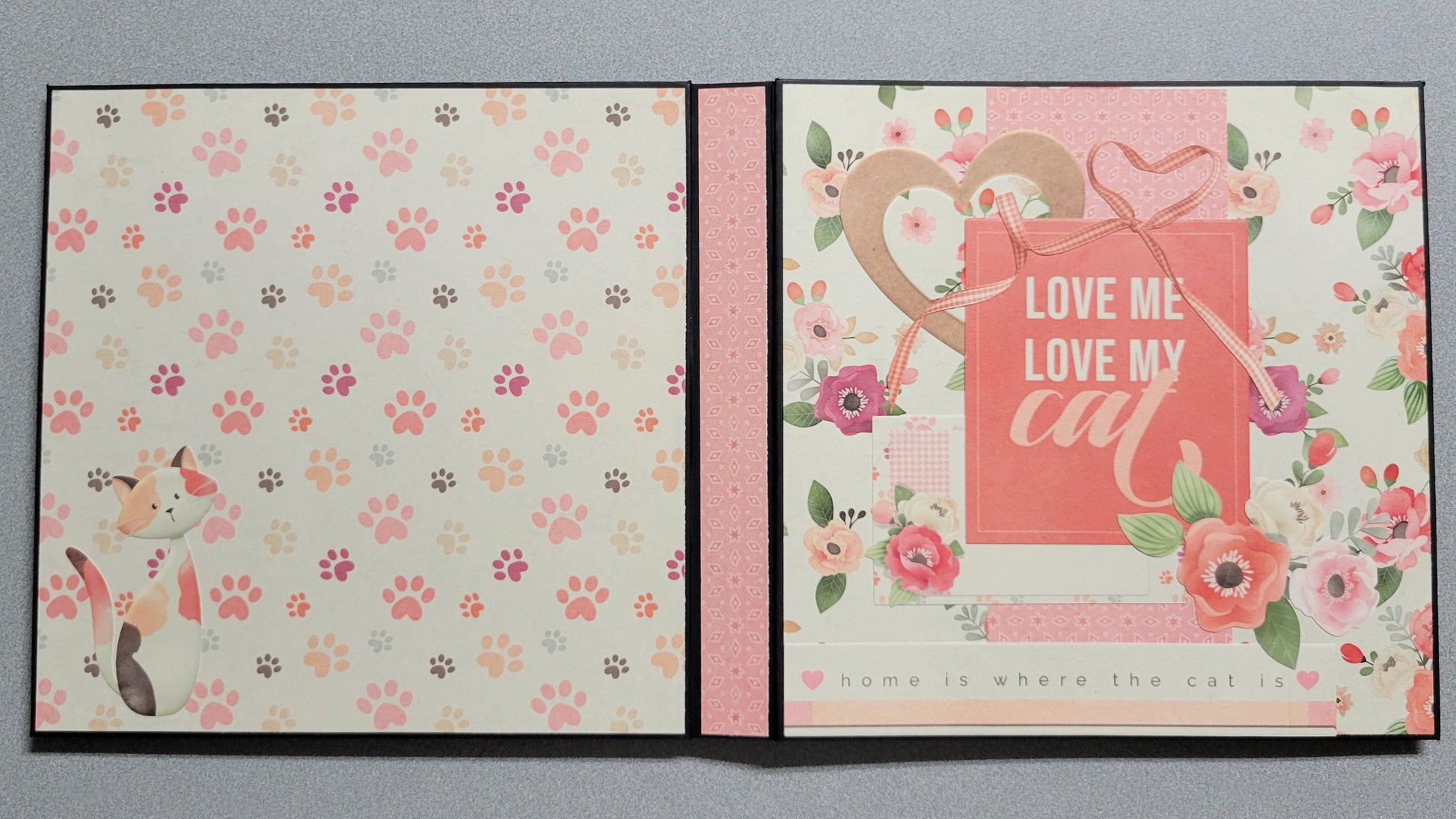 Love My Cat Photo Album.