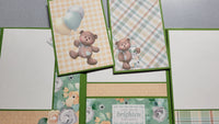 Baby's Memory Book Photo Album photo mats for pocket.