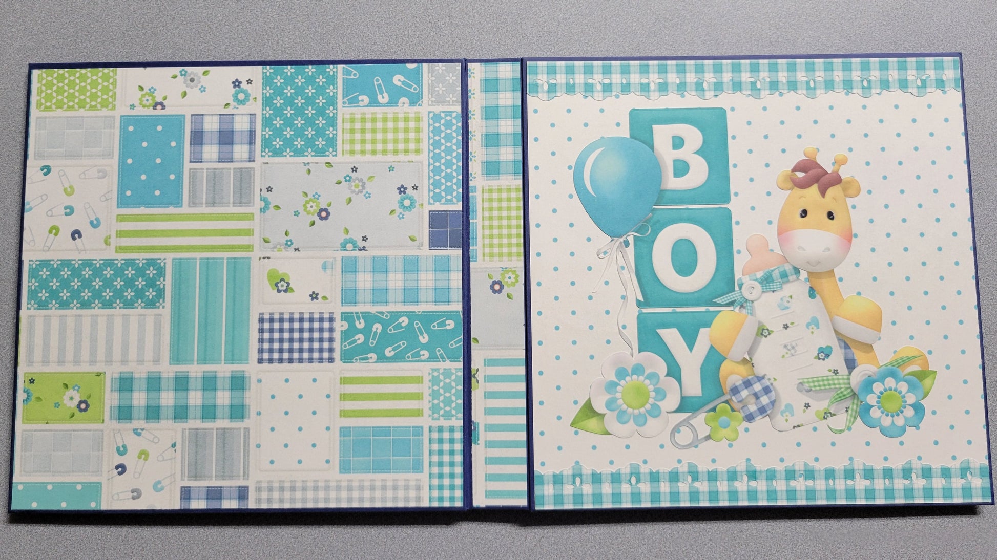 Baby Boy Photo Album.